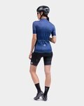 ALÉ Kurzarm Fahrradtrikot - SOLID LEVEL LADY - Blau