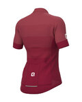 ALÉ Kurzarm Fahrradtrikot - SOLID LEVEL LADY - bordeaux