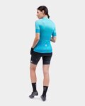 ALÉ Kurzarm Fahrradtrikot - SOLID LEVEL LADY - Grün