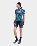 ALÉ Kurzarm Fahrradtrikot - SOLID CHIOS LADY - Türkis