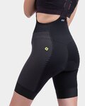 ALÉ Kurze Fahrradhose mit Trägern -  R-EV1  VELOCITY HD LADY - Schwarz