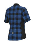 ALÉ Kurzarm Fahrradtrikot - OFF ROAD - GRAVEL SCOTTISH LADY - Blau