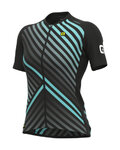 ALÉ Kurzarm Fahrradtrikot - PR-R FAST LADY - Schwarz
