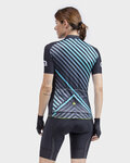 ALÉ Kurzarm Fahrradtrikot - PR-R FAST LADY - Schwarz