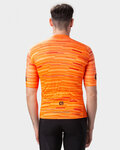 ALÉ Kurzarm Fahrradtrikot - SOLID STEP - Orange