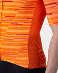 ALÉ Kurzarm Fahrradtrikot - SOLID STEP - Orange