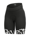 ALÉ Fahrradshorts ohne Träger -  SOLID RIDE LADY - Schwarz