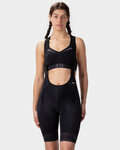 ALÉ Kurze Fahrradhose mit Trägern -  PR-R SELLA PLUS LADY - Schwarz