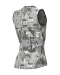 ALÉ Ärmelloses Fahrrad-Shirt - INTIMO BREAK - Grau