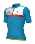 ALÉ Kurzarm Fahrradtrikot - ZIG ZAG PR-S - Blau