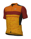 ALÉ Kurzarm Fahrradtrikot - EARTH OFF ROAD - GRAVEL - Gelb