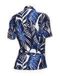 ALÉ Kurzarm Fahrradtrikot - LEAF PR-S - Blau