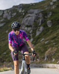ALÉ Kurzarm Fahrradtrikot - LEAF PR-S - Rosa