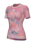 ALÉ Kurzarm Fahrrad-Shirt - PAINT INTIMO - Rosa