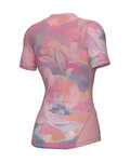 ALÉ Kurzarm Fahrrad-Shirt - PAINT INTIMO - Rosa