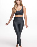 ATHLEEYA Leggins - ESSENTIAL MATTE - Schwarz
