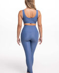 ATHLEEYA Leggins - ESSENTIAL MATTE - Blau
