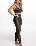 ATHLEEYA Leggins - ESSENTIAL SHINE - Braun