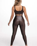 ATHLEEYA Leggins - ESSENTIAL SHINE - Braun