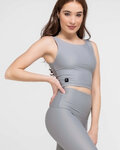 ATHLEEYA top - URBAN TANK - Grau