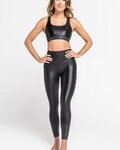 ATHLEEYA Leggins - COFFEE SHINE - Schwarz