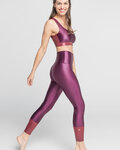 ATHLEEYA Leggins - COFFEE SHINE - Lila
