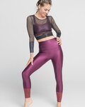 ATHLEEYA Leggins - COFFEE SHINE - Lila