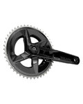 SRAM Kurbeln und Kettenblätter - RIVAL D1 QUARQ ROAD POWER METER DUB 160 48-35 - Schwarz