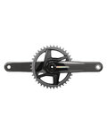 SRAM Kurbeln und Kettenblätter - FORCE 1X D2 DUB IRIDESCENT 175mm - Schwarz