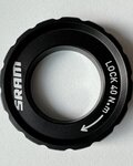 SRAM Mutter - NUT FOT LOCKRING DISC - Schwarz
