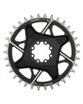 SRAM Kettenblatt - T-TYPE 34T 3mm - Silber/Schwarz