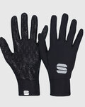 SPORTFUL Langfinger-Fahrradhandschuhe - LYCRA RACE - Schwarz