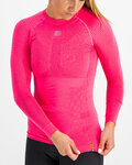 SPORTFUL Langarm Fahrrad-Shirt - 2ND SKIN - Rosa
