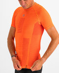 SPORTFUL Kurzarm Fahrrad-Shirt - 2ND SKIN - Orange