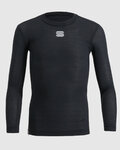 SPORTFUL Langarm Fahrrad-Shirt - TD MID - Schwarz