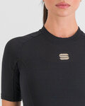 SPORTFUL Kurzarm Fahrrad-Shirt - THERMODYNAMIC - Schwarz