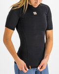 SPORTFUL Kurzarm Fahrrad-Shirt - THERMODYNAMIC - Schwarz