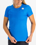 SPORTFUL Kurzarm Fahrrad-Shirt - CARDIO - Blau