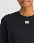 SPORTFUL Langarm Fahrrad-Shirt - LIGHT - Schwarz