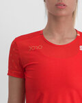 SPORTFUL Kurzarm Fahrrad-Shirt - DORO CARDIO - Rot