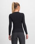 SPORTFUL Langarm Fahrrad-Shirt - MERINO - Schwarz