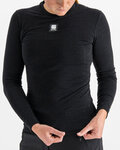 SPORTFUL Langarm Fahrrad-Shirt - MERINO - Schwarz