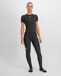 SPORTFUL Leggins - CARDIO TECH PROTECTED W - Schwarz/Orange
