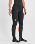 SPORTFUL Leggins - CARDIO TECH PROTECTED W - Schwarz/Orange