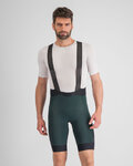 SPORTFUL Kurze Fahrradhose mit Trägern - SUPERGIARA - Grün