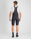 SPORTFUL Kurze Fahrradhose mit Trägern - FIANDRE NORAIN 2 - Schwarz