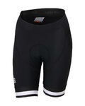 SPORTFUL Fahrradshorts ohne Träger - BODYFIT CLASSIC - Schwarz/Weiß
