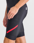 SPORTFUL Kurze Fahrradhose mit Trägern - FIANDRE NORAIN PRO - Schwarz