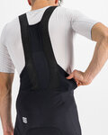 SPORTFUL Kurze Fahrradhose mit Trägern - FIANDRE NORAIN PRO - Schwarz