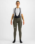 SPORTFUL Lange Fahrradhose mit Trägern - GIARA - Grün